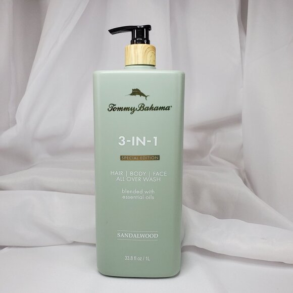Tommy Bahama 3-In-1 Special Edition Hair/Body/Face All Over Wash Sandalwood Scen - Picture 1 of 6